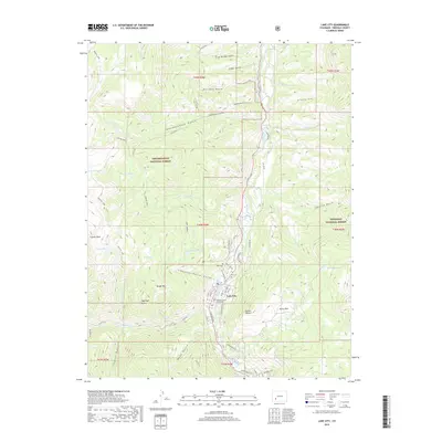 2019 Map of Lake City, 2019 Print