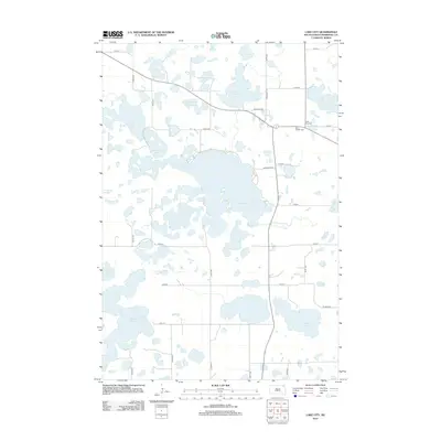 2012 Map of Lake City, 2012 Print