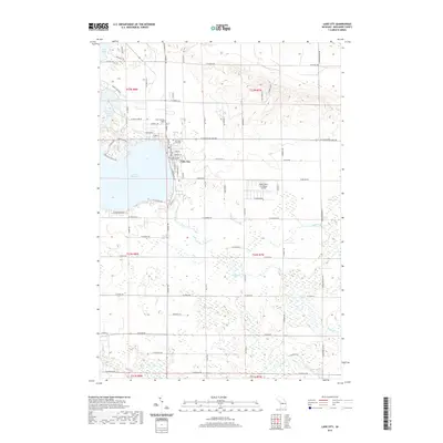2019 Map of Lake City, 2019 Print