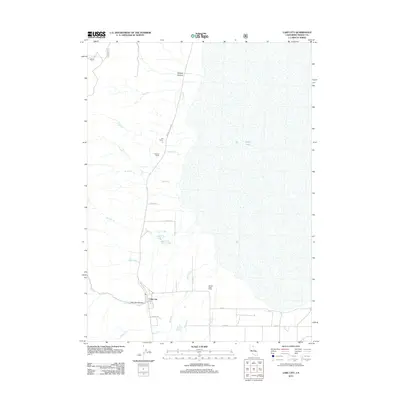 2012 Map of Lake City, 2012 Print