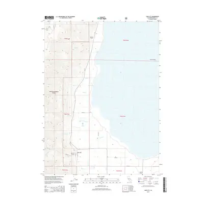 2015 Map of Lake City, 2015 Print