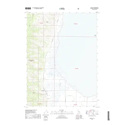 2018 Map of Lake City, 2018 Print