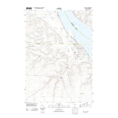 2013 Map of Lake City, 2013 Print
