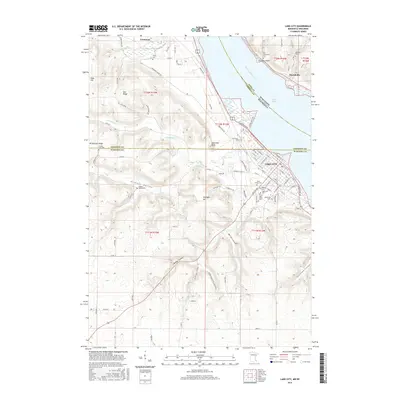 2016 Map of Lake City, 2016 Print