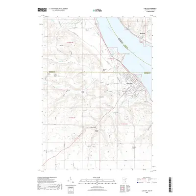 2019 Map of Lake City, 2019 Print