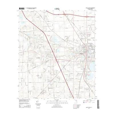 2015 Map of Lake City West, 2015 Print