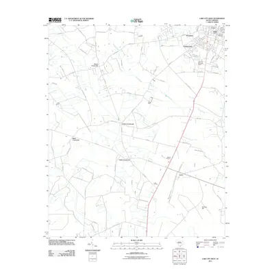 2011 Map of Lake City West, 2011 Print