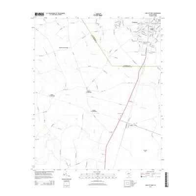 2014 Map of Lake City West, 2014 Print