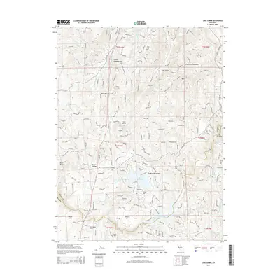 2015 Map of Lake Combie, 2015 Print