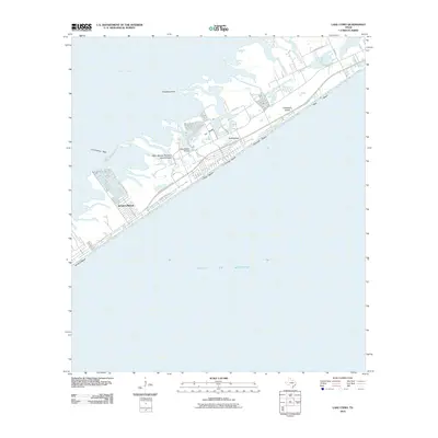 2010 Map of Lake Como, 2010 Print