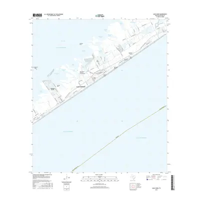 2016 Map of Lake Como, 2016 Print