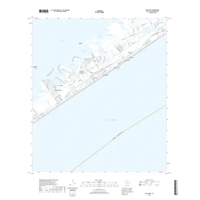2019 Map of Lake Como, 2019 Print