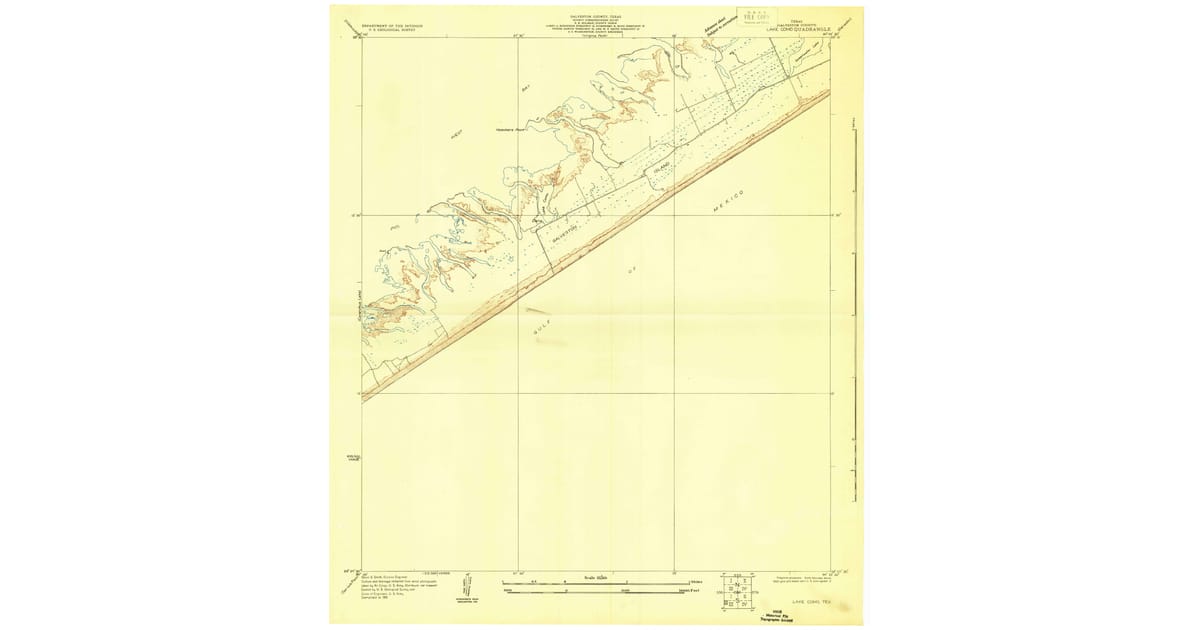 1900s 20th Century Maps of Jamaica - Lake Como Galveston County Tx Usgs Topo 1931 Og 1200x630 