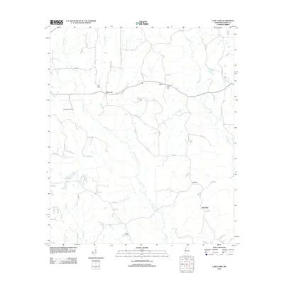 2012 Map of Lake Como, 2012 Print