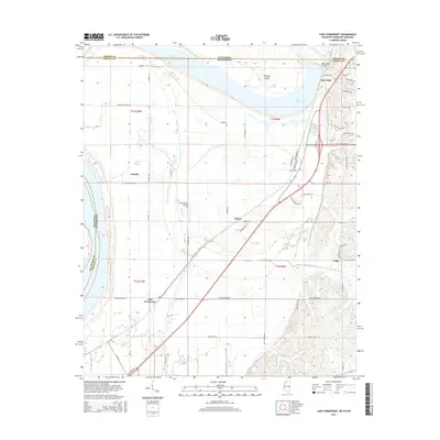 2015 Map of Lake Cormorant, 2015 Print