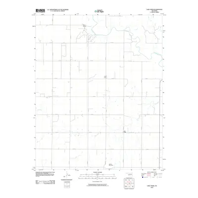 2010 Map of Lake Creek, 2010 Print