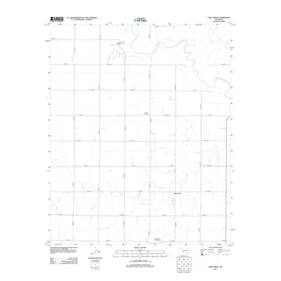 2012 Map of Lake Creek, 2012 Print