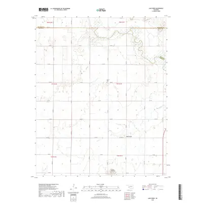 2018 Map of Lake Creek, 2018 Print