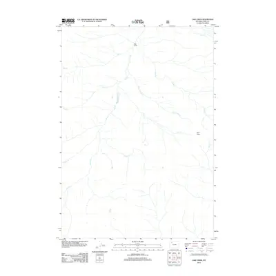 2012 Map of Lake Creek, 2012 Print