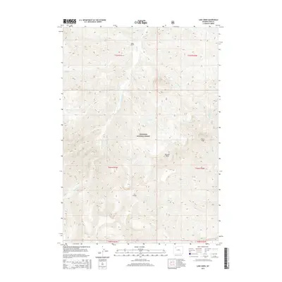2015 Map of Lake Creek, 2015 Print