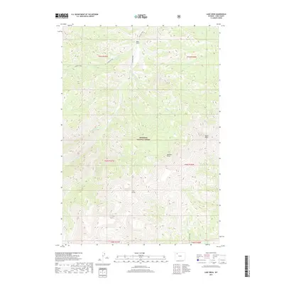 2017 Map of Lake Creek, 2017 Print