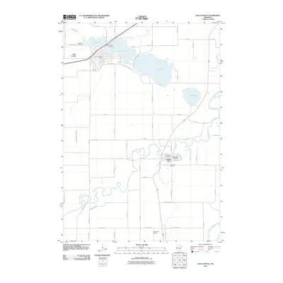 2010 Map of Lake Crystal, 2010 Print