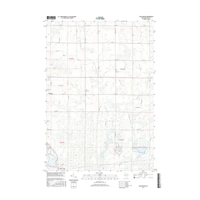 2015 Map of Lake Dexter, 2015 Print