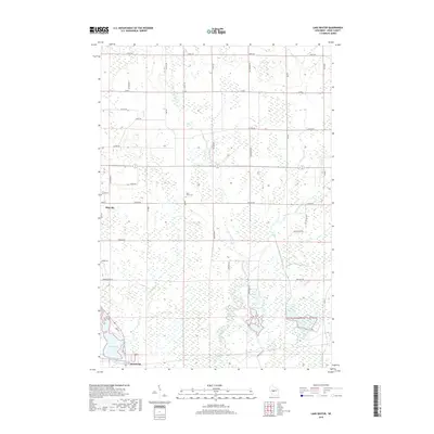 2018 Map of Lake Dexter, 2018 Print