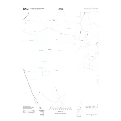 2013 Map of Lake Drummond SE, 2013 Print
