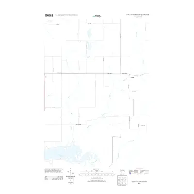 2013 Map of Lake Eau Claire East, 2013 Print