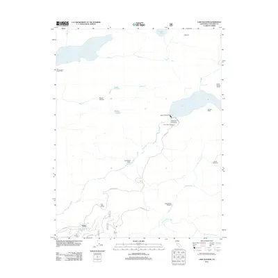 2012 Map of Lake Eleanor, 2012 Print