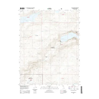 2015 Map of Lake Eleanor, 2015 Print