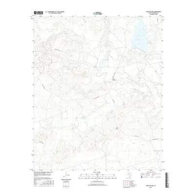 2016 Map of Lake Electra, 2016 Print