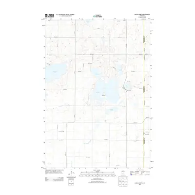 2013 Map of Lake Elizabeth, 2013 Print