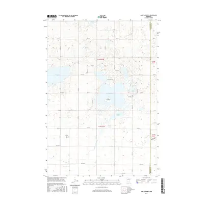 2016 Map of Lake Elizabeth, 2016 Print