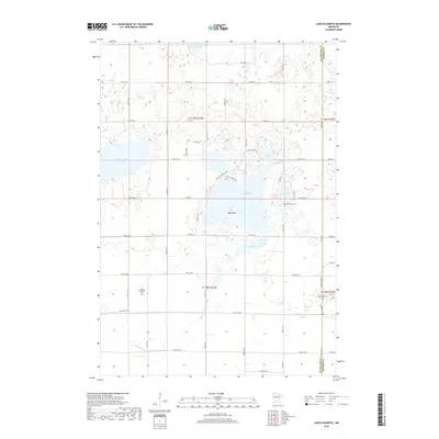 2019 Map of Lake Elizabeth, 2019 Print