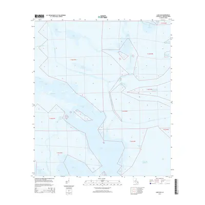 2015 Map of Lake Eloi, 2015 Print