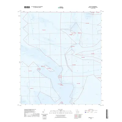 2018 Map of Lake Eloi, 2018 Print