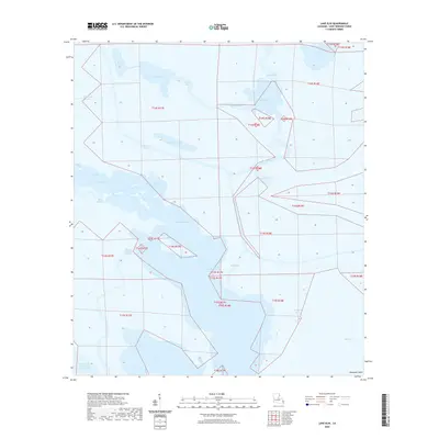 2020 Map of Lake Eloi, 2020 Print