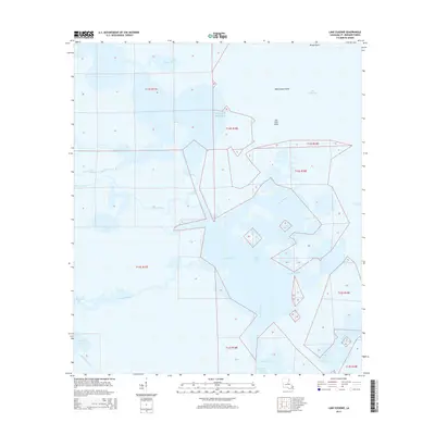 2015 Map of Lake Eugenie, 2015 Print