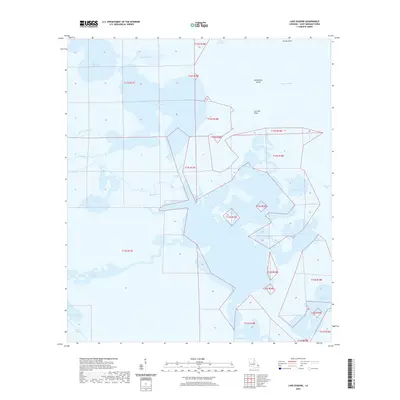 2020 Map of Lake Eugenie, 2020 Print