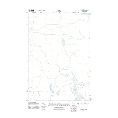 2011 Map of Lake Evelyn, 2011 Print
