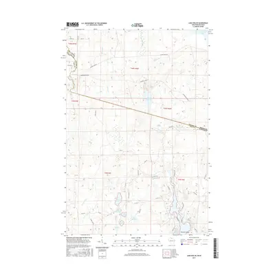 2015 Map of Lake Evelyn, 2015 Print