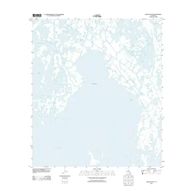 2012 Map of Lake Felicity, 2012 Print