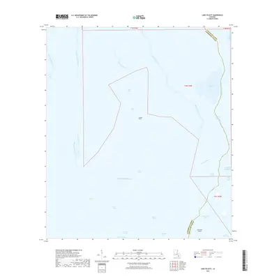 2018 Map of Lake Felicity, 2018 Print
