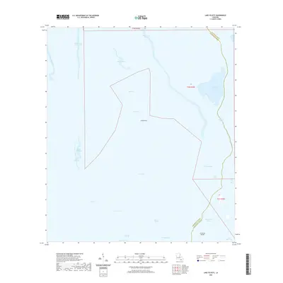 2020 Map of Lake Felicity, 2020 Print