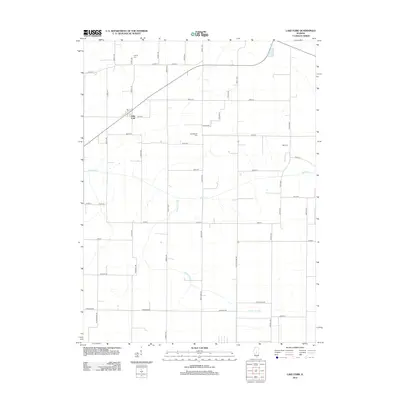 2012 Map of Lake Fork, 2012 Print