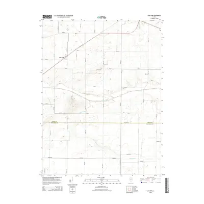 2015 Map of Lake Fork, 2015 Print