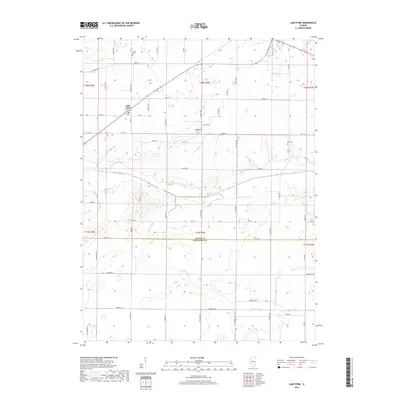 2018 Map of Lake Fork, 2018 Print