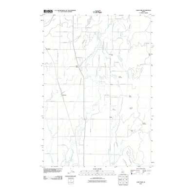 2010 Map of Lake Fork, 2010 Print